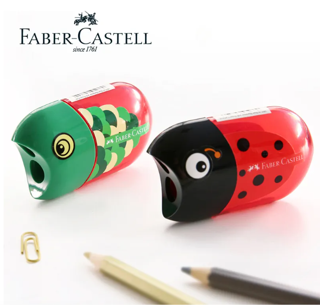 Kit 2 apontador + Borracha