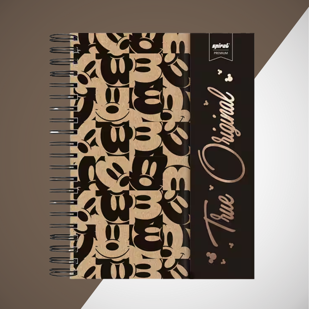 Caderno Espiral Universitário Mickey Disney Kraft - Spiral