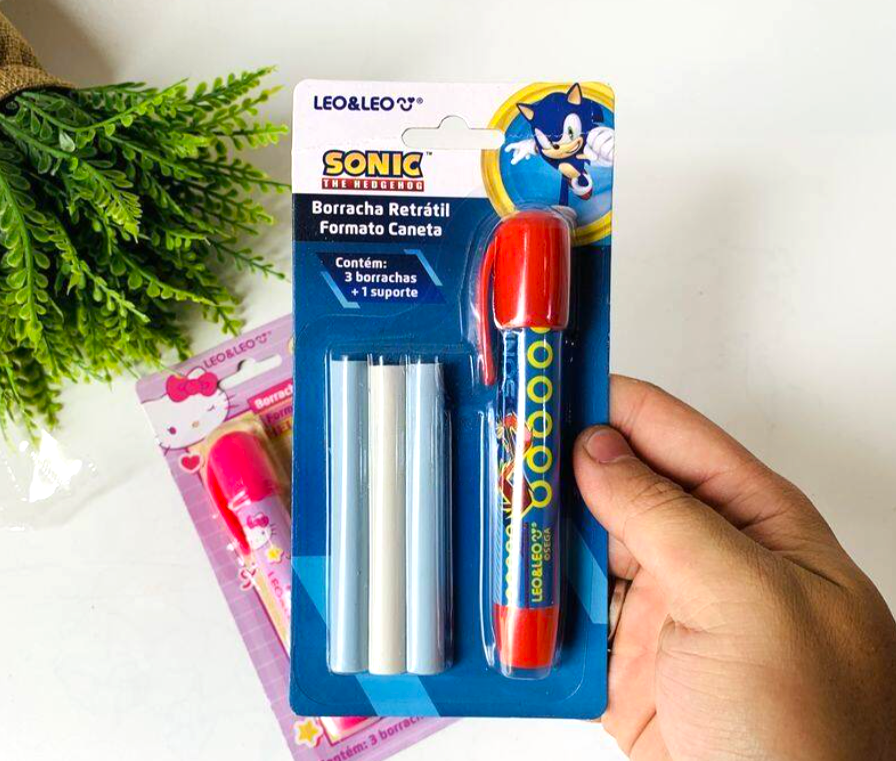 Borracha Blister Sonic