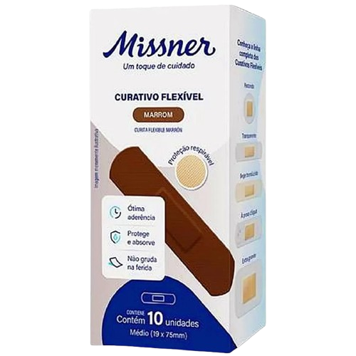Curativo Flexível Missner Bege 40 un.
